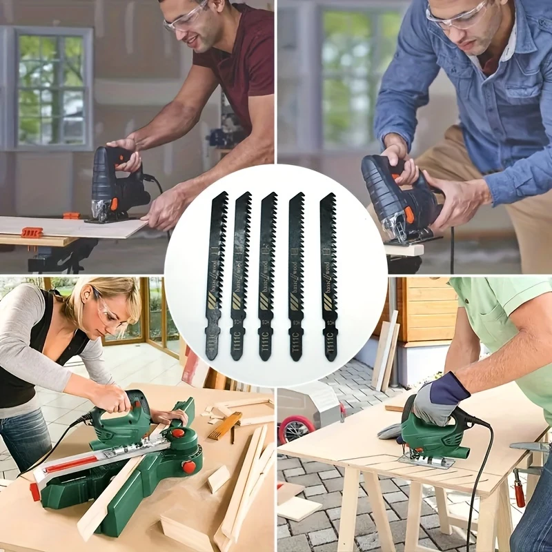 35 piece high carbon steel blades set for wood cutting universal t shank design multi purpose tools kit details 3