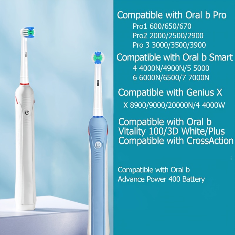 Cabezas de repuesto compatibles con cepillos Oral B Braun Professional  Care, Professional Care SmartSeries, Trizone, Advance Power, Pro Salud