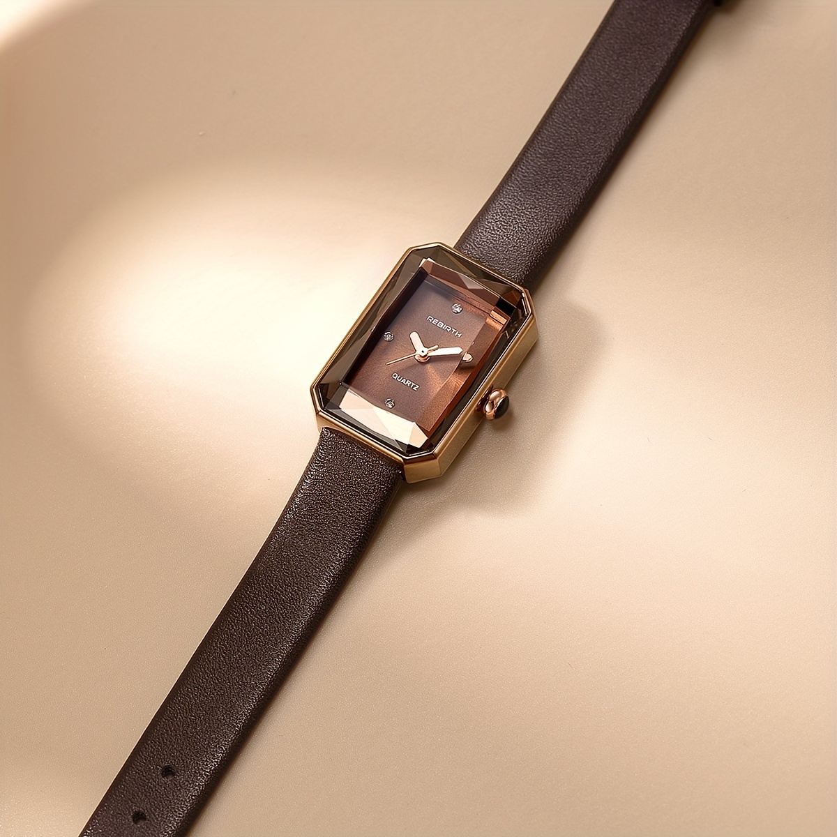 New Square Mirror Women's Fashion Minimalist Elegant Wristwatch