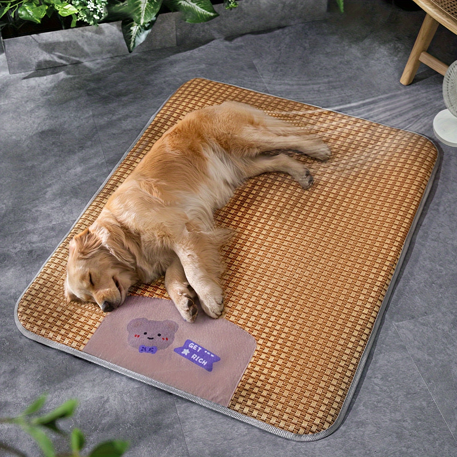 

Metabest Cooling Pet Mat For Dogs & Cats - Breathable, Comfortable Summer Pad With Animal Print, Ideal For Small To Medium Breeds