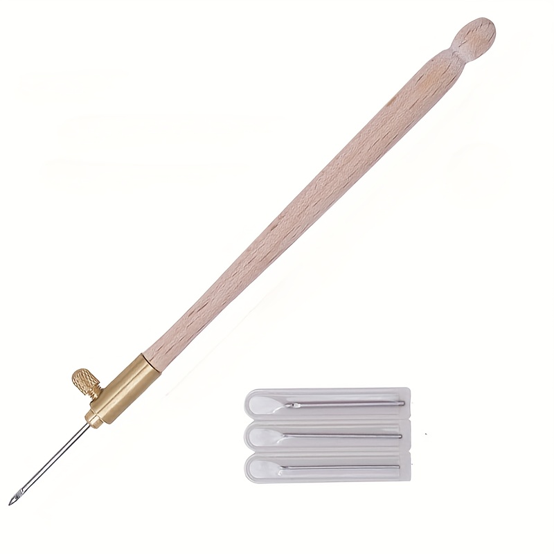 E-shop 4-teiliges Sticknadel-Set, Sticknadel-Stift, Kreuzstich-Bastelset, Französische Häkeltechnik für Nähen Stricken