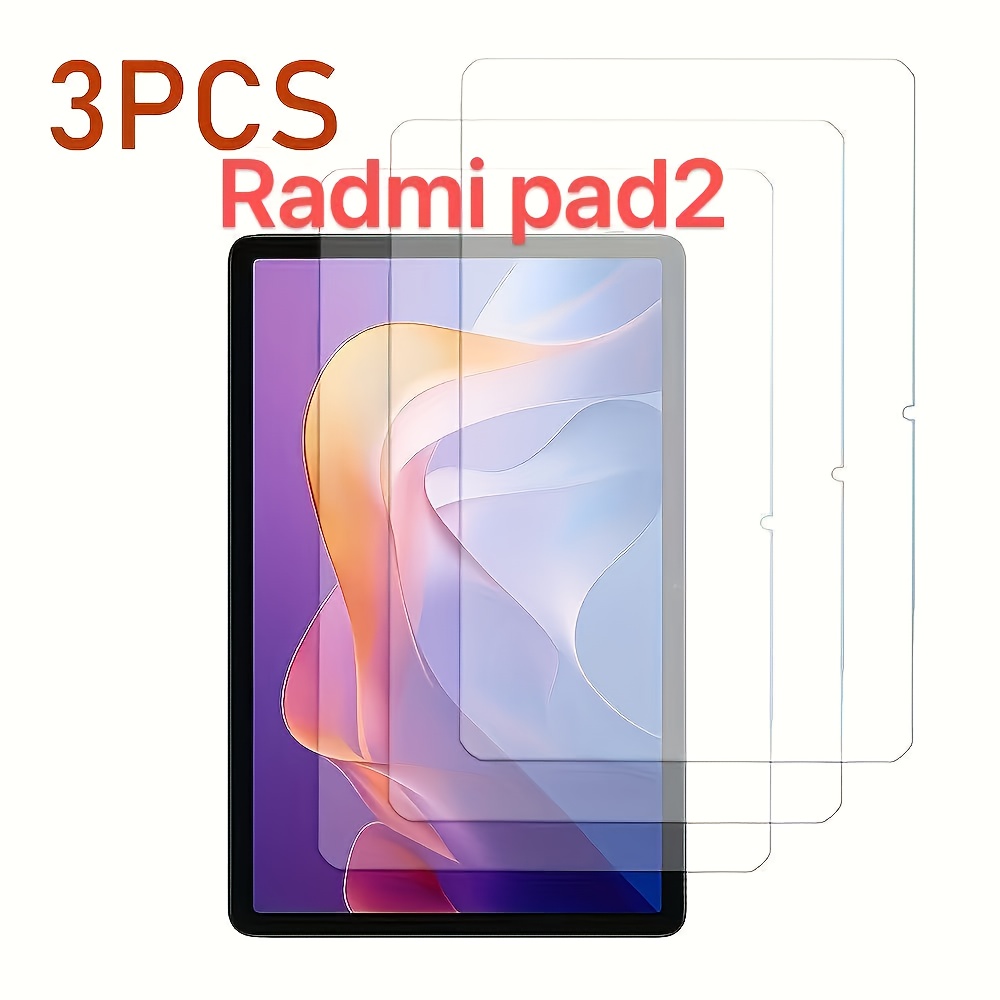 Image of 3-pack Xiaomi Pad 2nd Gen 11-inch 2025 Tempered Glass Screen Protector - 9h Hardness, Anti-scratch And Drop-resistant, High-, Hd , Stylish Glossy Design