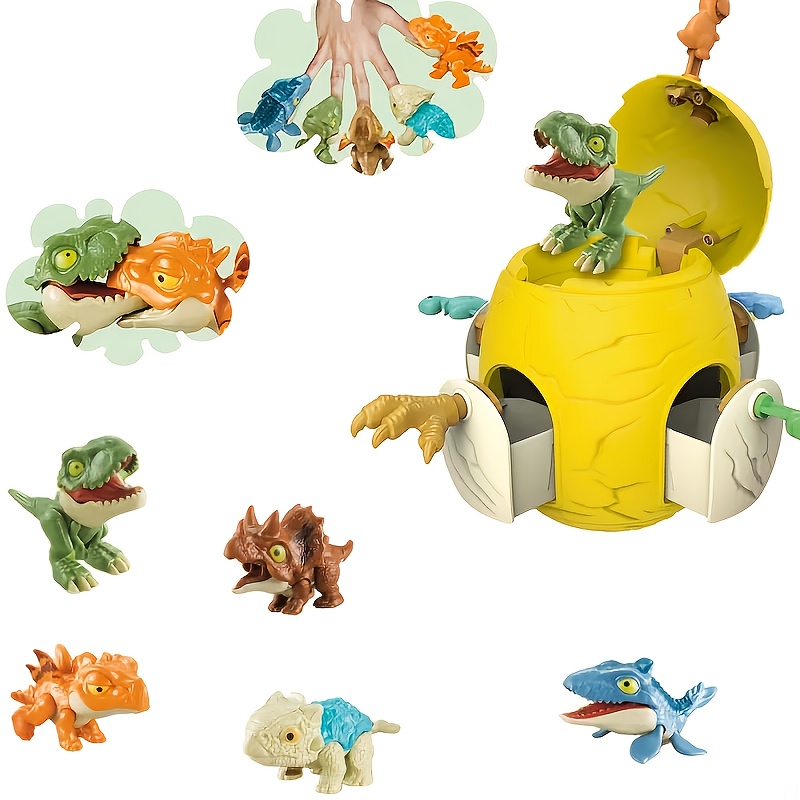 interactive family relax mini dinosaur egg toy a dinosaur biting finger toys for kids suitable for boys and girls a fun educational toy