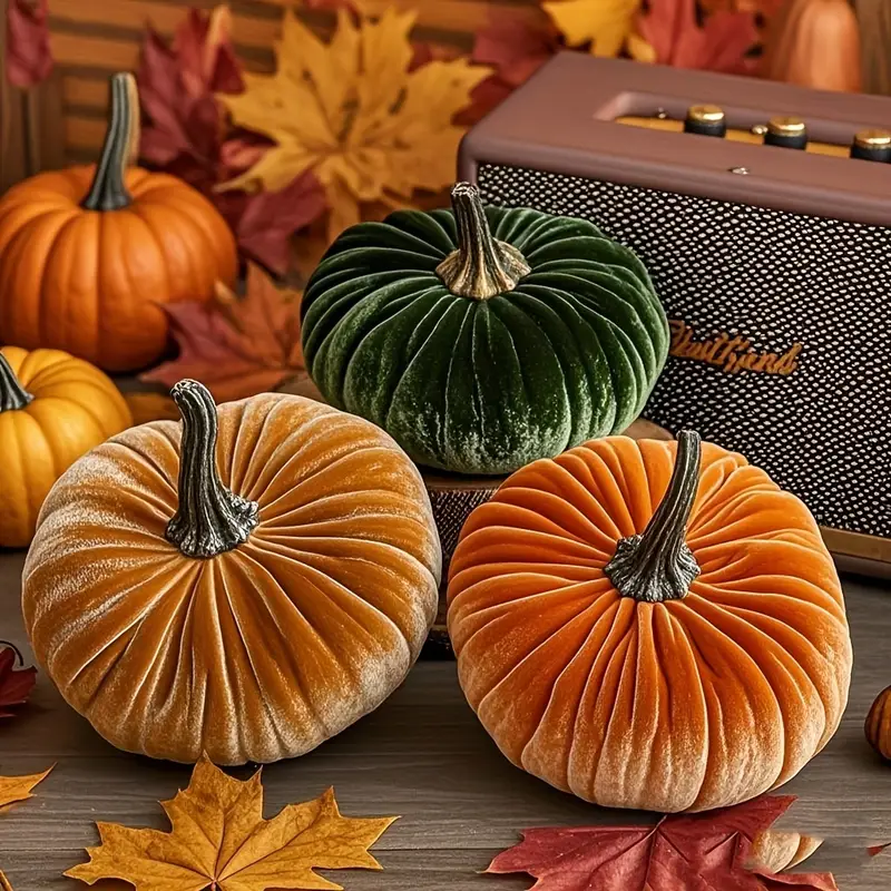 podzimní dekorace na stůl – dýňové svatební ozdoby, halloween rekvizity, mini dárkové krabičky, skládací svatební dekorace, party dárečky ve velkém balení, svatební suvenýry 0