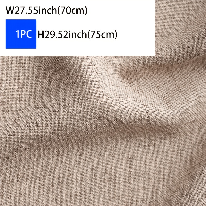 TEMU 1 stuks Korte Gordijn met Stafzak, Gemakkelijk en Elegant, Geschikt voor Verfraaiing, Schaduwing en Andere Decoraties in Diverse Scènes Zoals