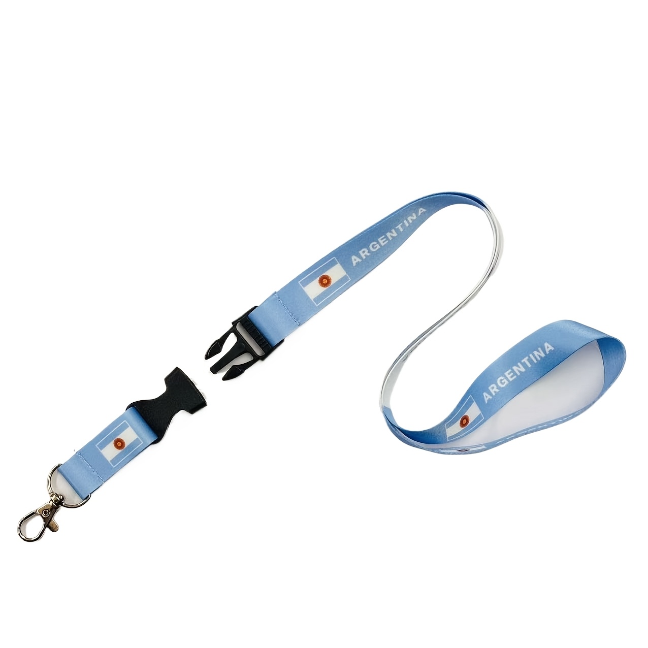 TEMU Cordon de téléphone 2D 1pc et Blanc, Cordon à thème de haute esthétique, Portable et détachable pour les et la visionnage de jeux, Porte-carte