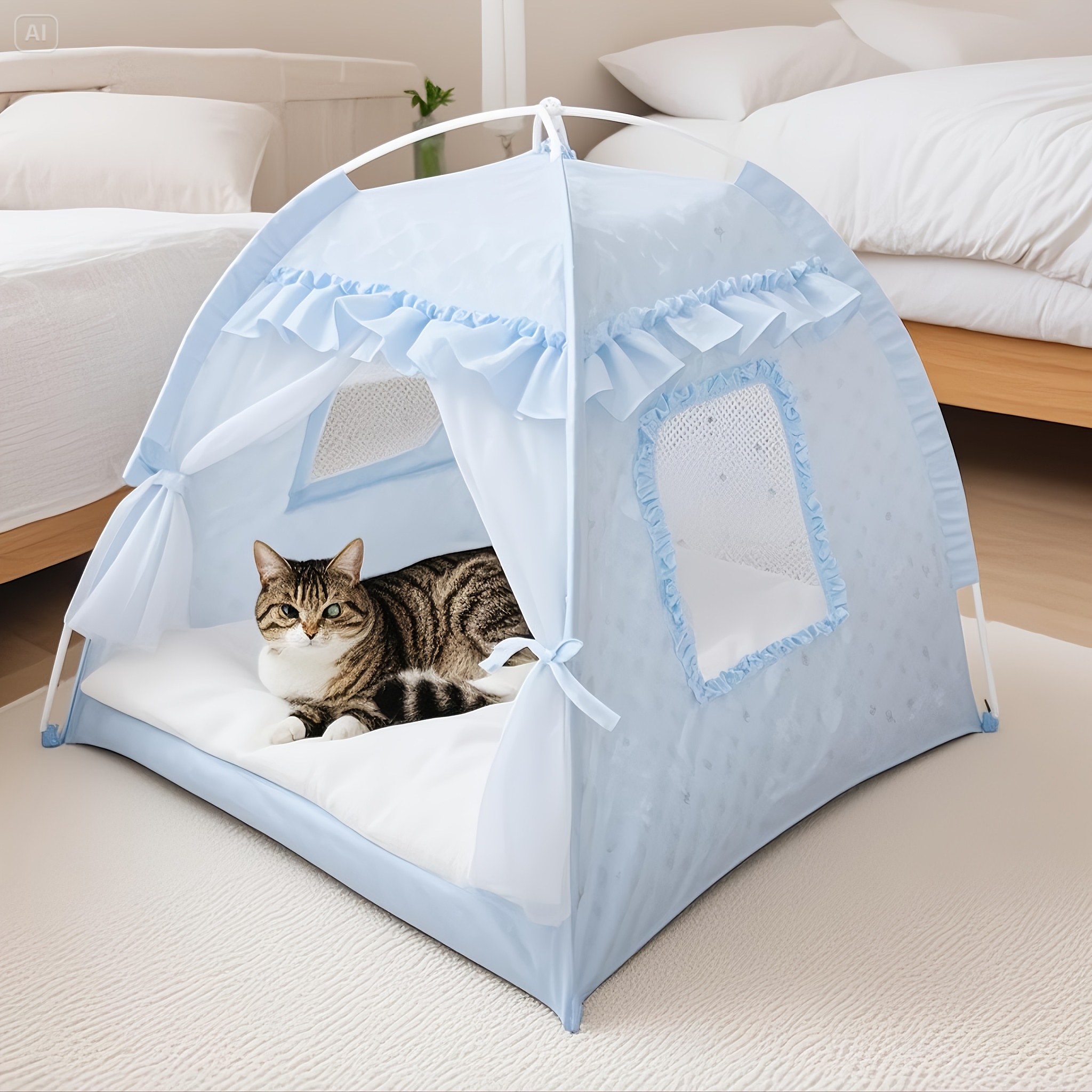 cozy lace tent the perfect nest for or dog Product details 12