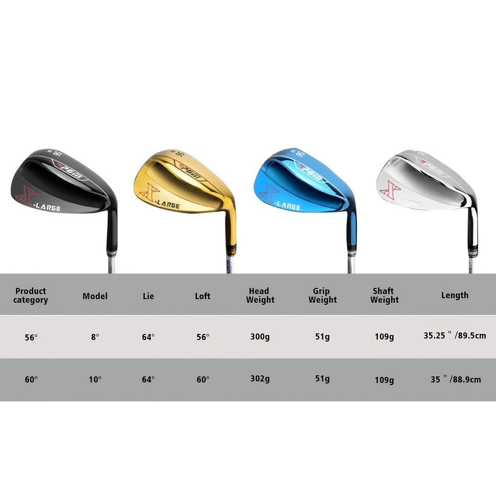 x large 56 60 golf wedge men women cnc Temu