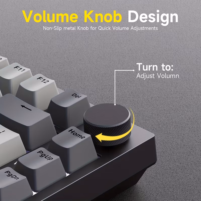 Ajazz AK820 · teclado mecánico con cable · imagen 3 del anuncio