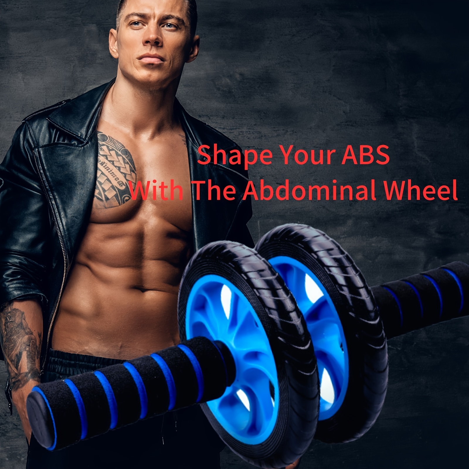 Rueda Abdominal Ab Wheel Abdominales Roller Gimnasio en Casa con