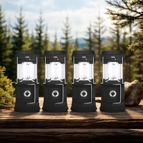2pcs multifunctional outdoor survival handheld telescopic lights solar tent lighting handheld lights usb rechargeable light flashlight emergency hanging lights for camping work repair emergency backup lights
