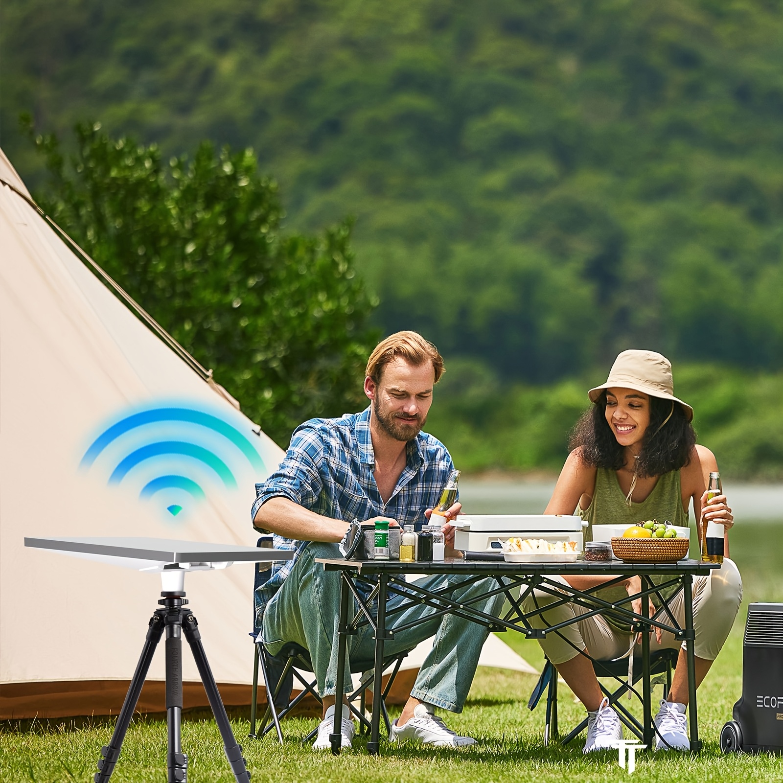 Compatibles avec les supports mini Starlink, les supports V3 de troisième génération et les adaptateurs d'installation de trépied en ABS avec des interfaces de vis 1/4 pour une installation facile, compatibles avec les supports de plat (blanc/noir).