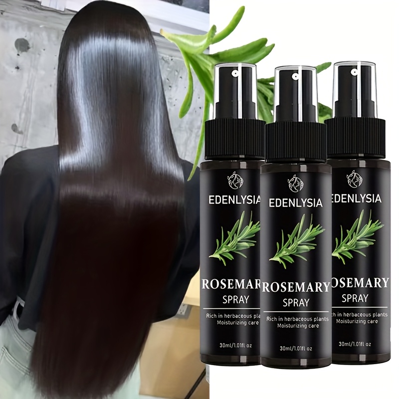 [Rosemary Herb Extract] EDENLYSIA Rosemary Herb Extract | Smooth, Shiny, Deep Cleansing, Frizz Removal, Hair Strengthening, Volume Fortifying | Perfect for Halloween/Christmas Gifts, Easy to Carry