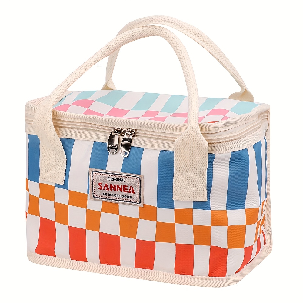 Image of Printed Ice Bag With Peva Inner Thermal Layer Portable Container Outdoor Insulation Carry Bag Non Food Contact, Non-food Contact