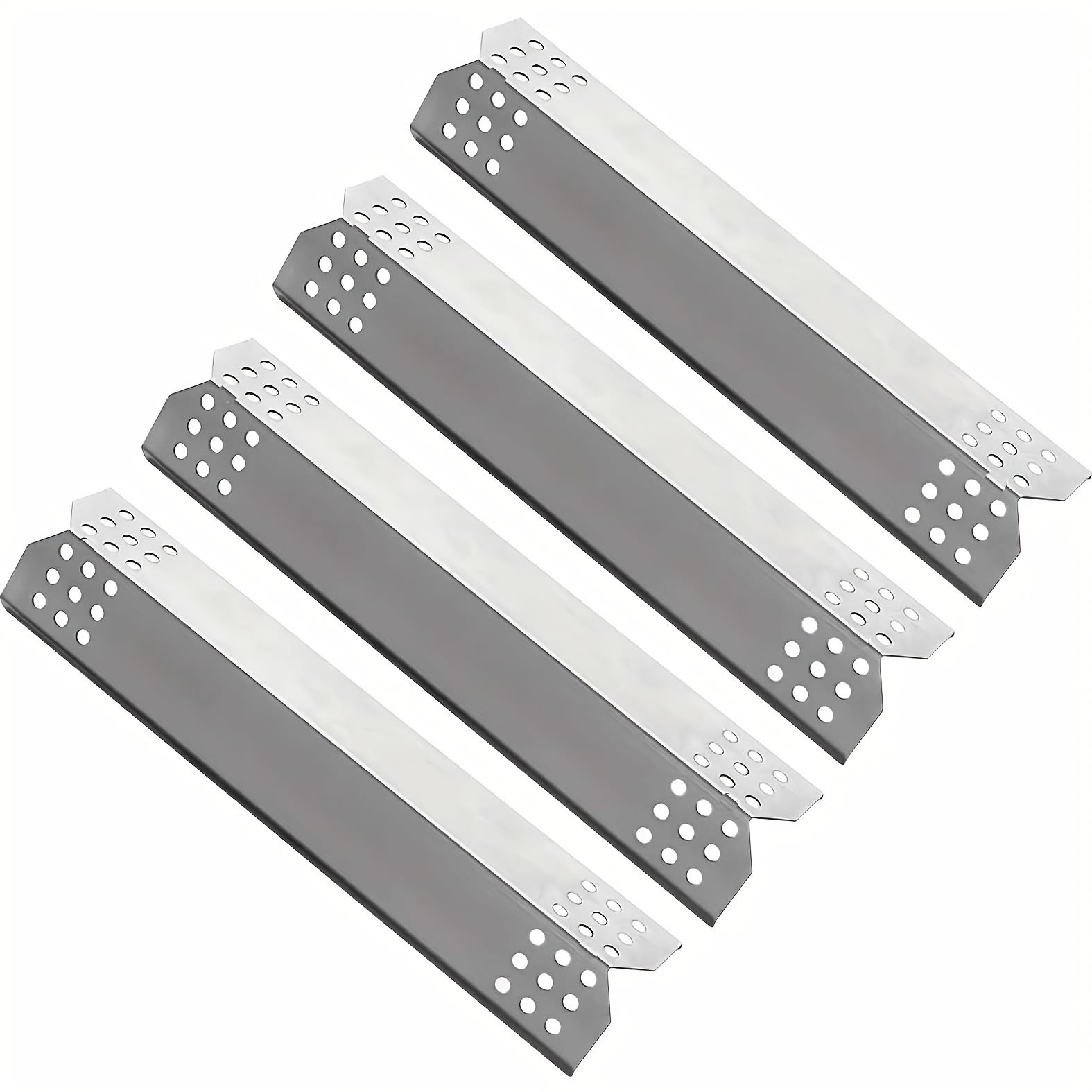Image of 4pcs Set Of Grill Baffles For 720-0697 720-0830h 720-0783e 720-0737 Bbq Heat Shield Tent Burner Cover Grill Additions