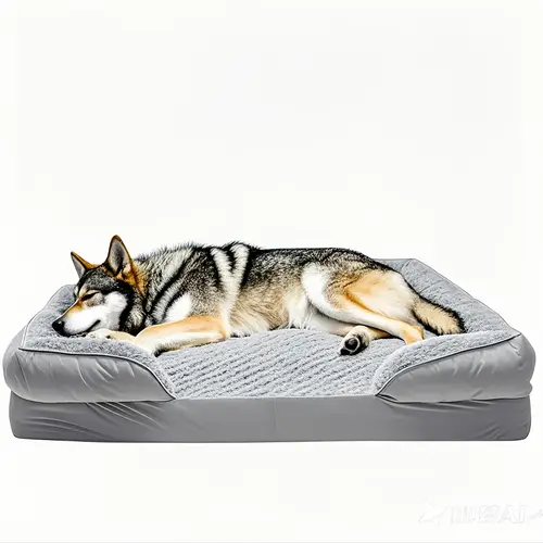 dog beds for extra large dogs washable bolster sofa bed with lining non skid bottom orthopedic egg foam couch for pet sleeping pet bed