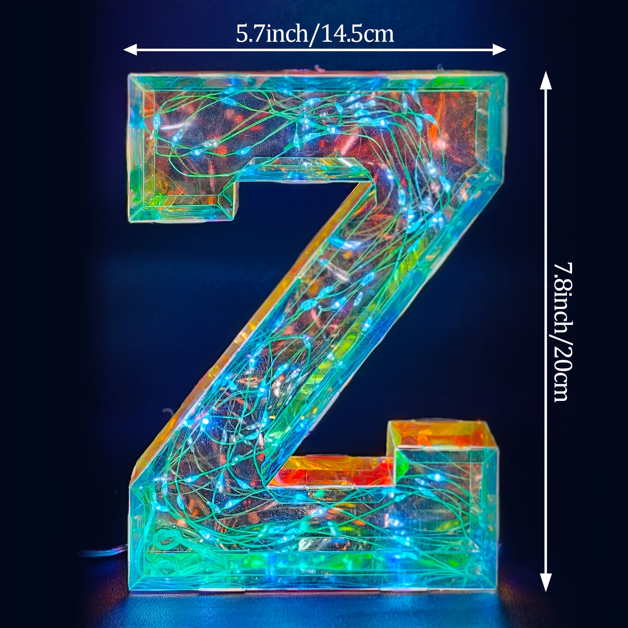 LED Color-Changing Letter and Number Lights
