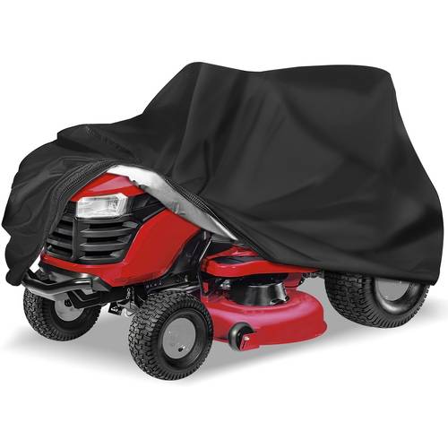 heavy duty 600d lawn mower cover fits 4 wheeler for windproof all snow rain or sun outdoor accessories garden riding tractors
