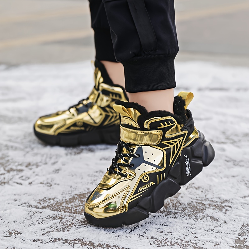 Jongens Sneeuwlaarzen met Dikke EVA Zolen en Pluche Voering, Jongens Casual Schoenen