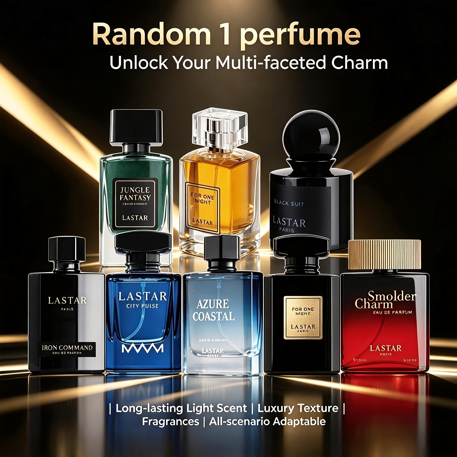 Image of Random Men's Surprise Perfume Cologne, Random Of The Unique Fragrance, Wood Durable Perfume, , Signature Scent For Him, Valentine's Day Christmas New Year Holiday Gift, Fashionable Men's Gift