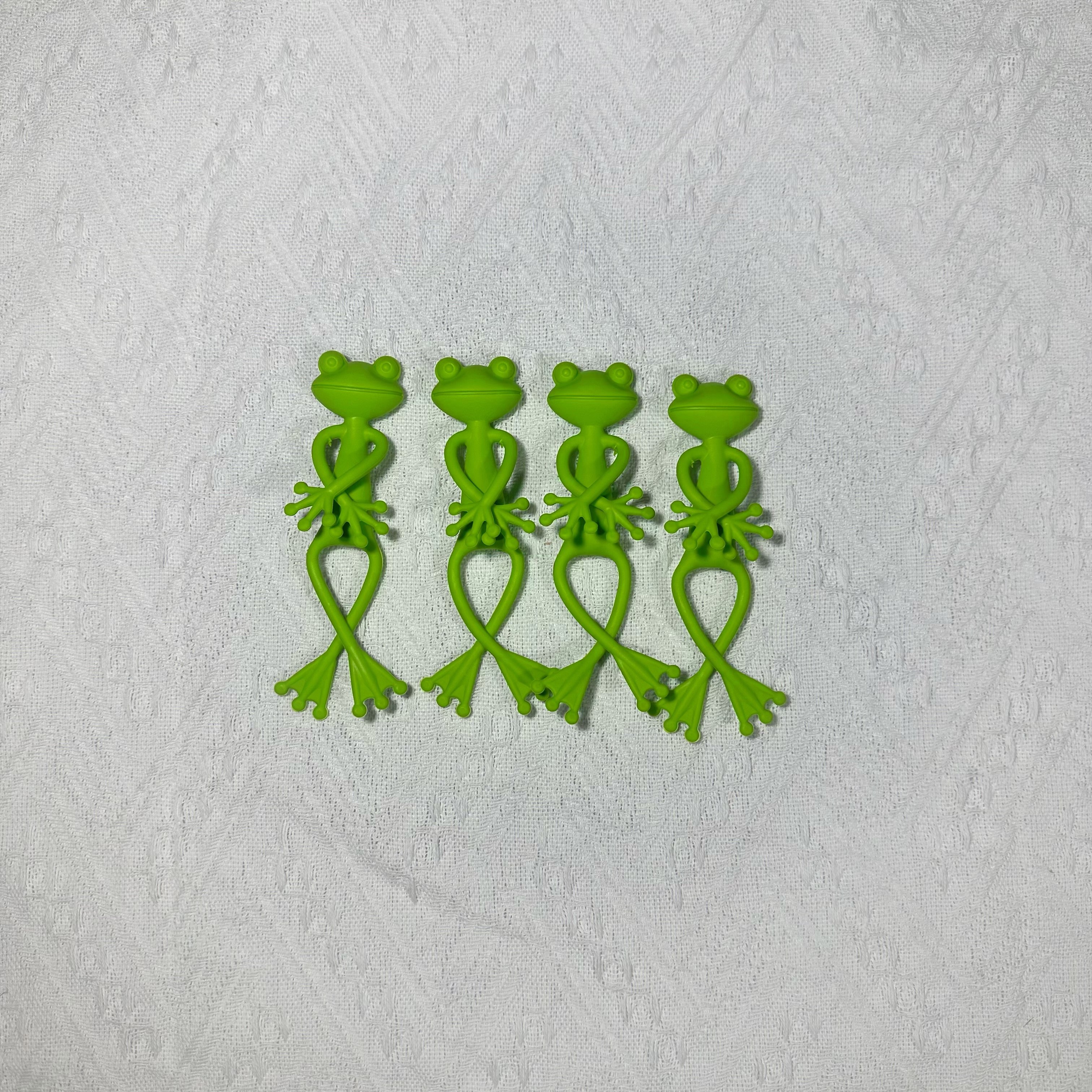 6 Clips De Sujeción Para Plantas Con Diseño De Rana: Soporte Reutilizable Y Decorativo Para Trepadoras Y Suculentas
