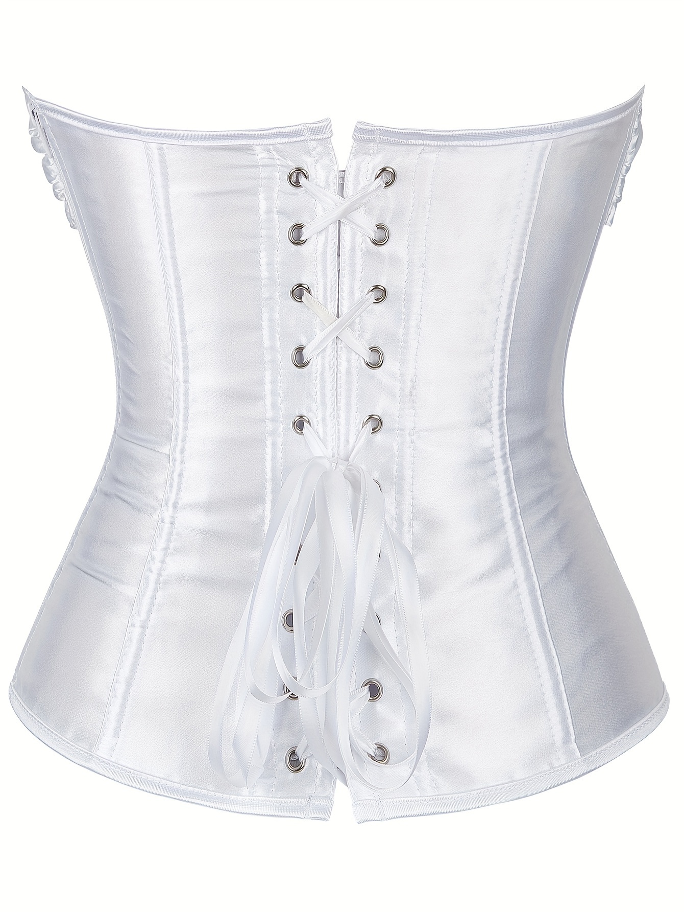 lace splicing ruched tube top elegant cross tie back corset lace splicing ruched tube top elegant cross tie back corset
