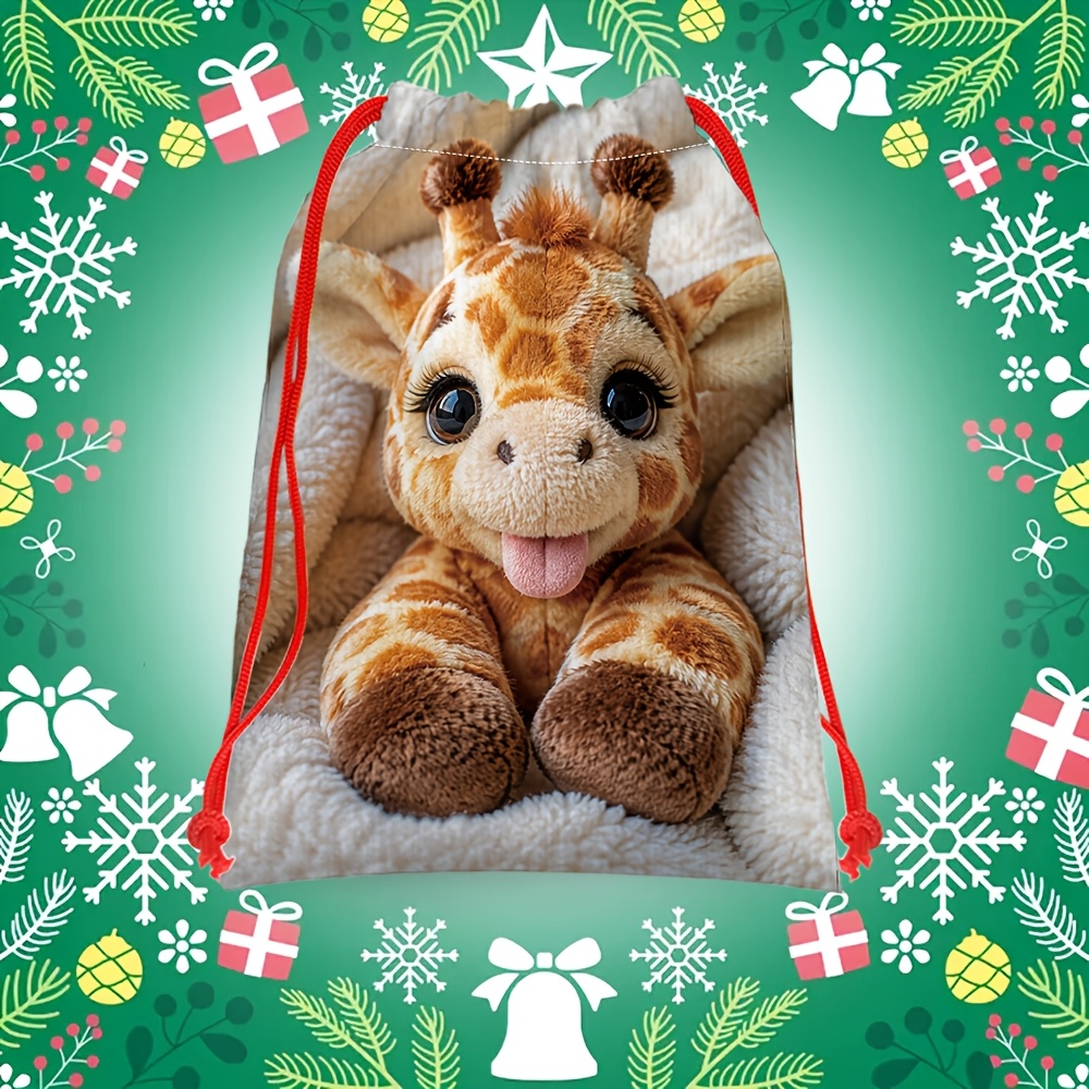 Exquisite Candy Bag Plush Giraffe Plush Toy