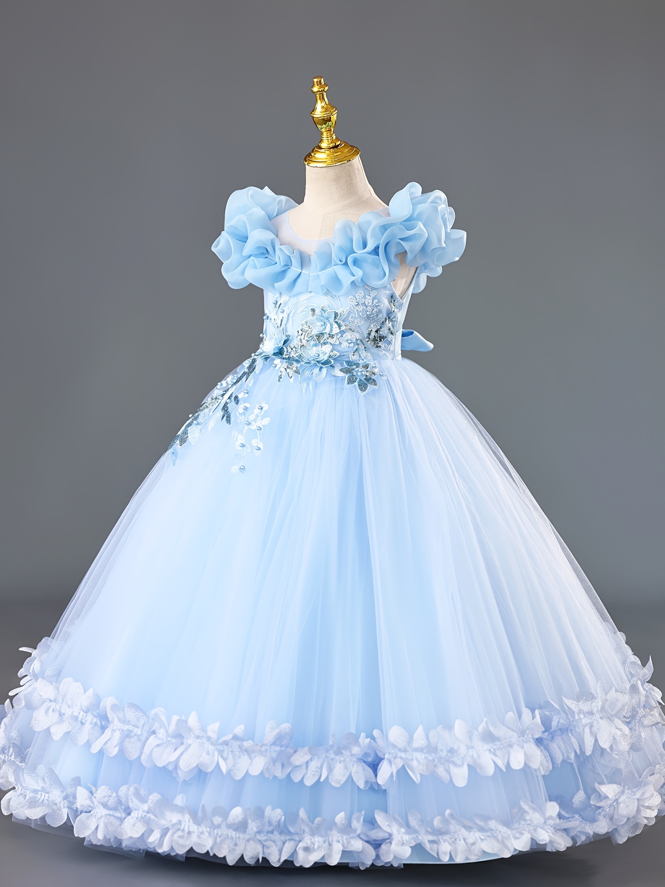 girls dress child wedding dress piano - Temu Saudi Arabia