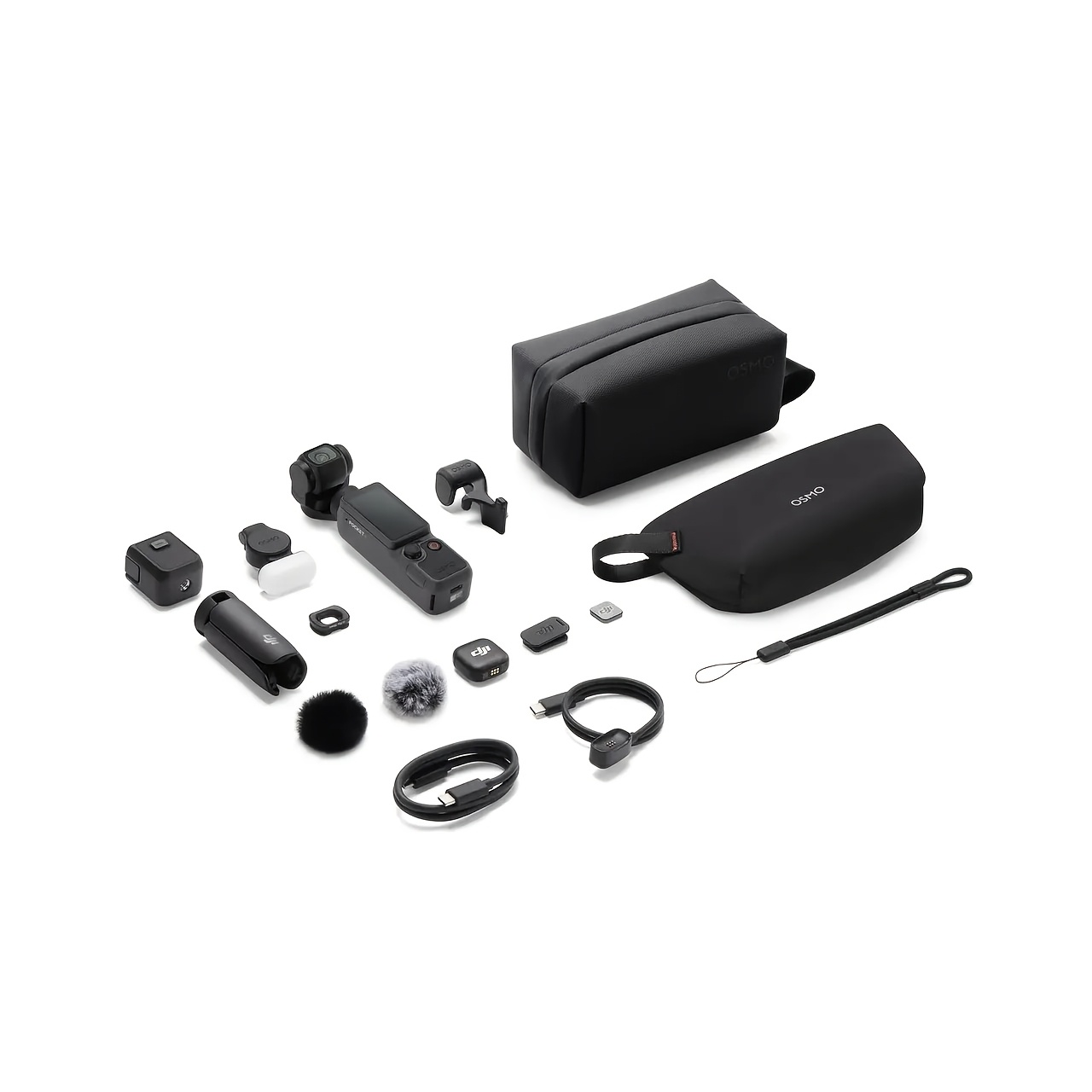  4 creator combo 1 cmos pocket gimbal camera 6k video 3 axis stabilization 7 0 built in storage complete accessories for vlog travel content creation Product details 1