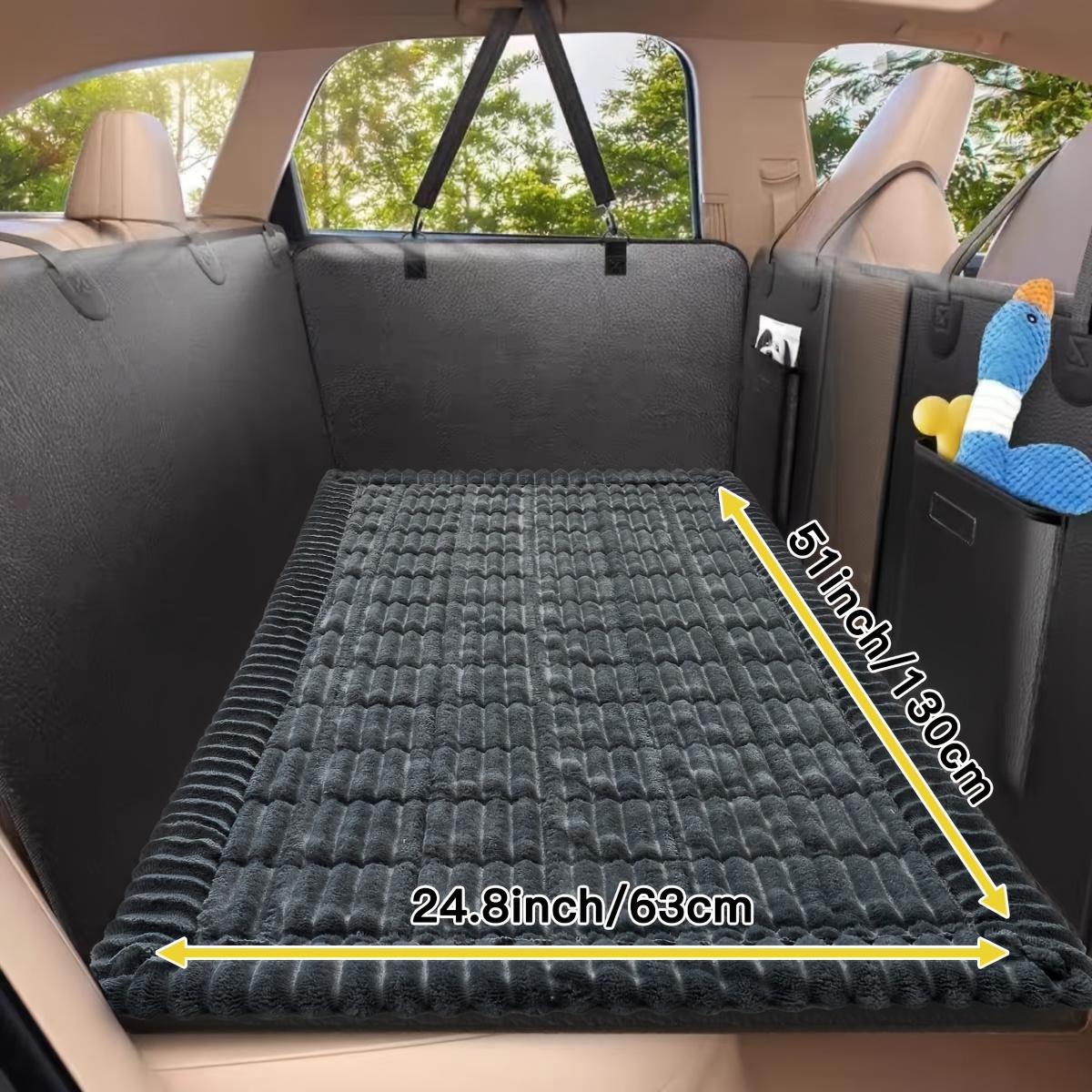 TEMU 1 pz Tappetino Antiscivolo per Auto e Animali Domestici, Coprisedile Resistente per Animali Domestici, Rivestimento per Resistente ai 'Usura per
