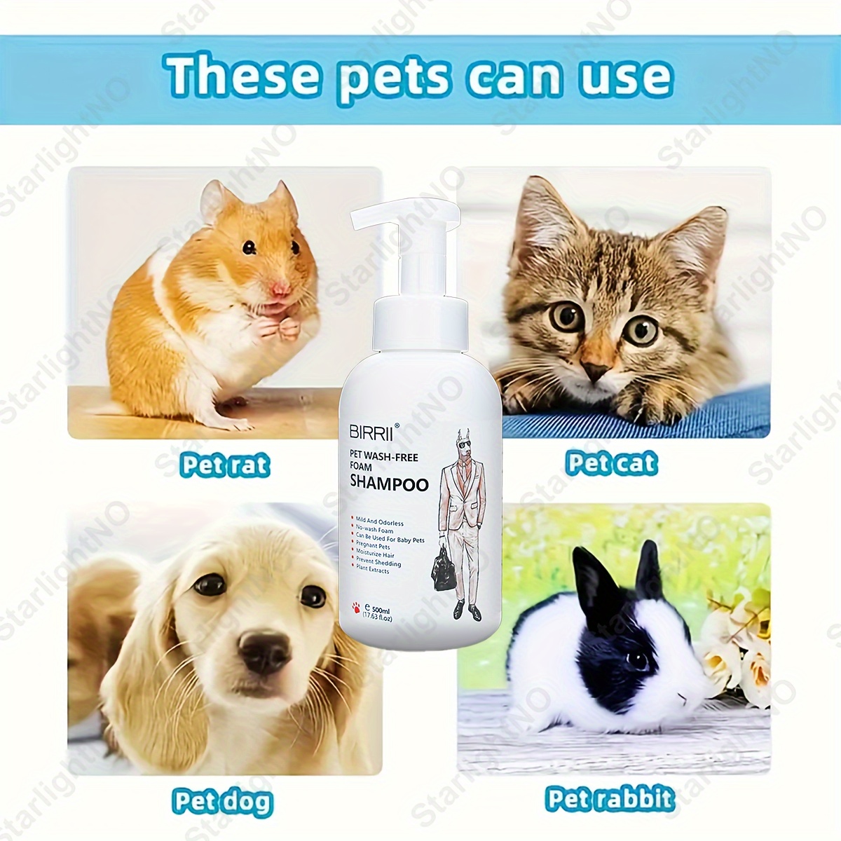 Natural Shampoo And Conditioner For Dogs And Cats, Soothes Itching