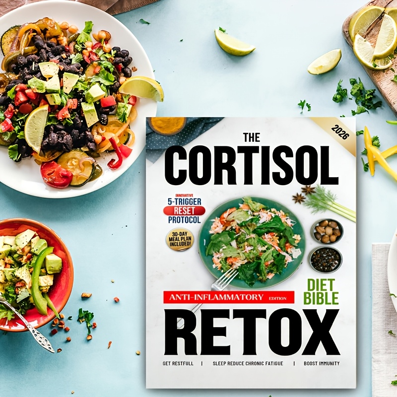 The Cortisol Detox Diet Bible: All-in-One | 30-Day Plan Based on the Innovative Five-Trigger Reset Protocol to Balance Hormones, Restore Energy, and Achieve Lasting Weight Loss - Image 4