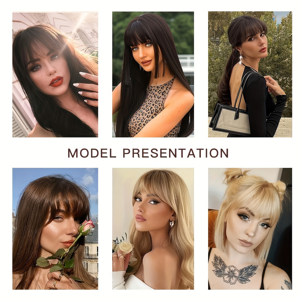 100 human bangs hair clip in bangs real human hair wispy bangs hair length 4 inches net weight   hairpieces for women clip on air bangs flat neat bangs hair extension for daily wear   details 7