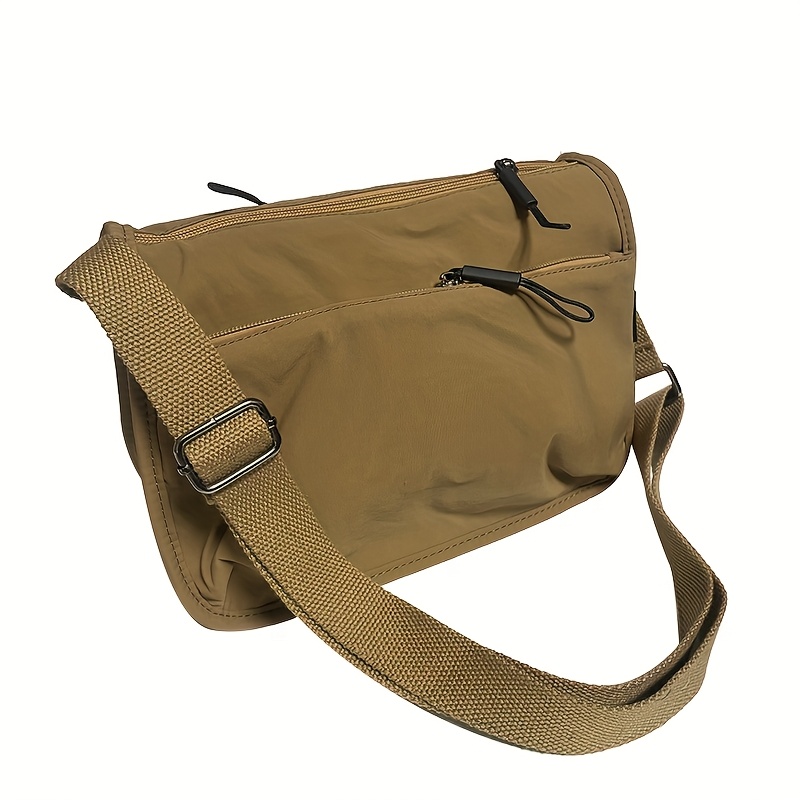 multi pockets cross nylon shoulder bag versatile - Temu Canada