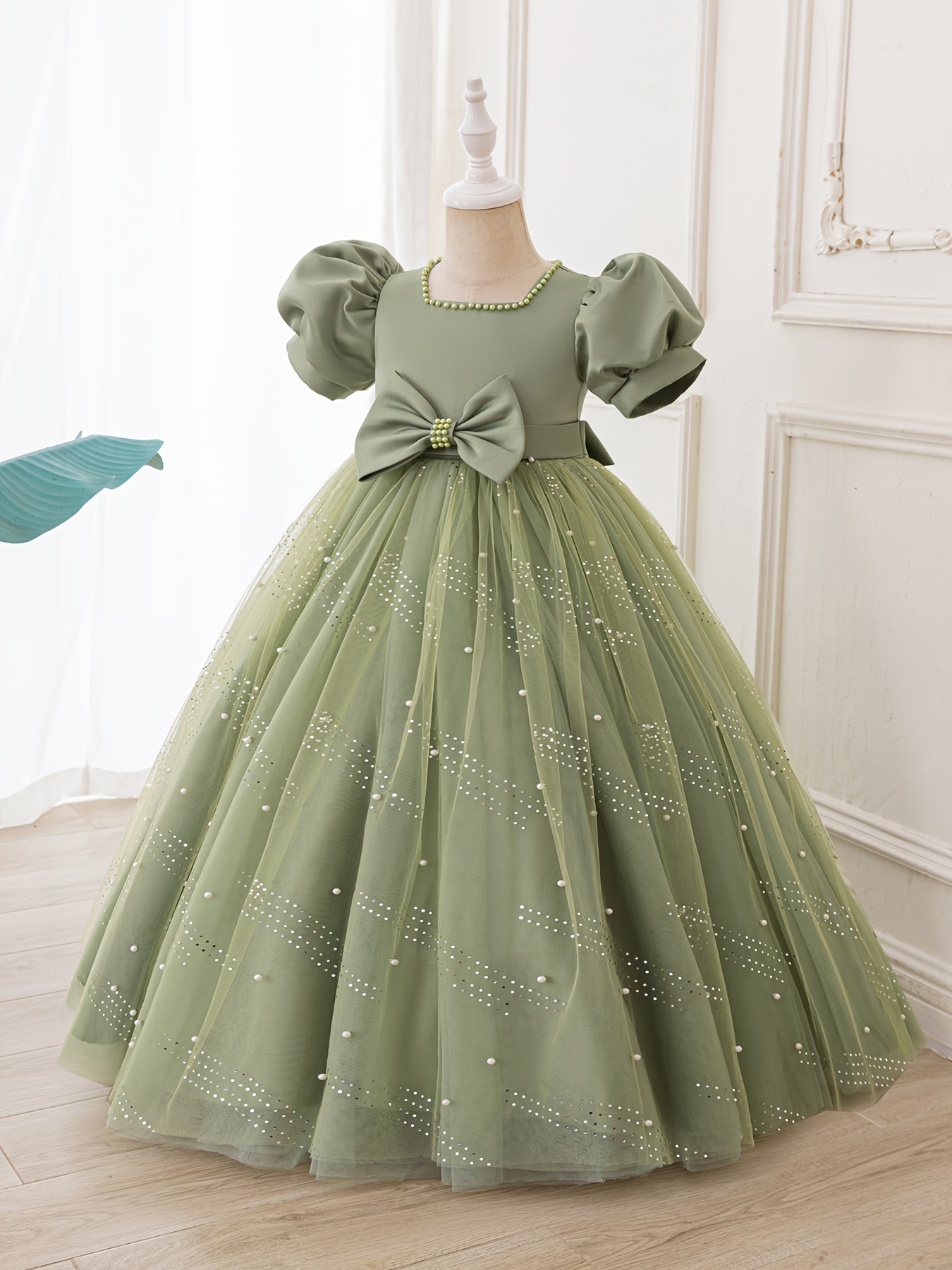 girls fashionable easter dress simple high end light luxury - Temu Mauritius