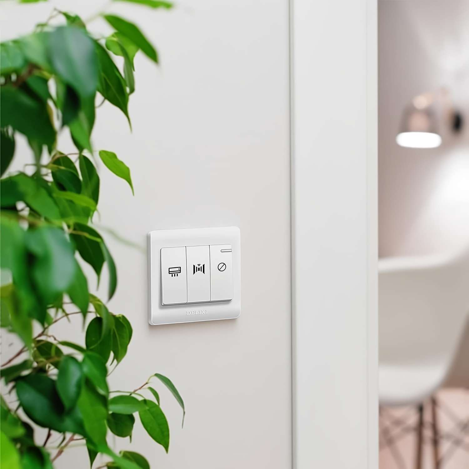 100pcs Self-Adhesive Switch Labels Set for Home Identification