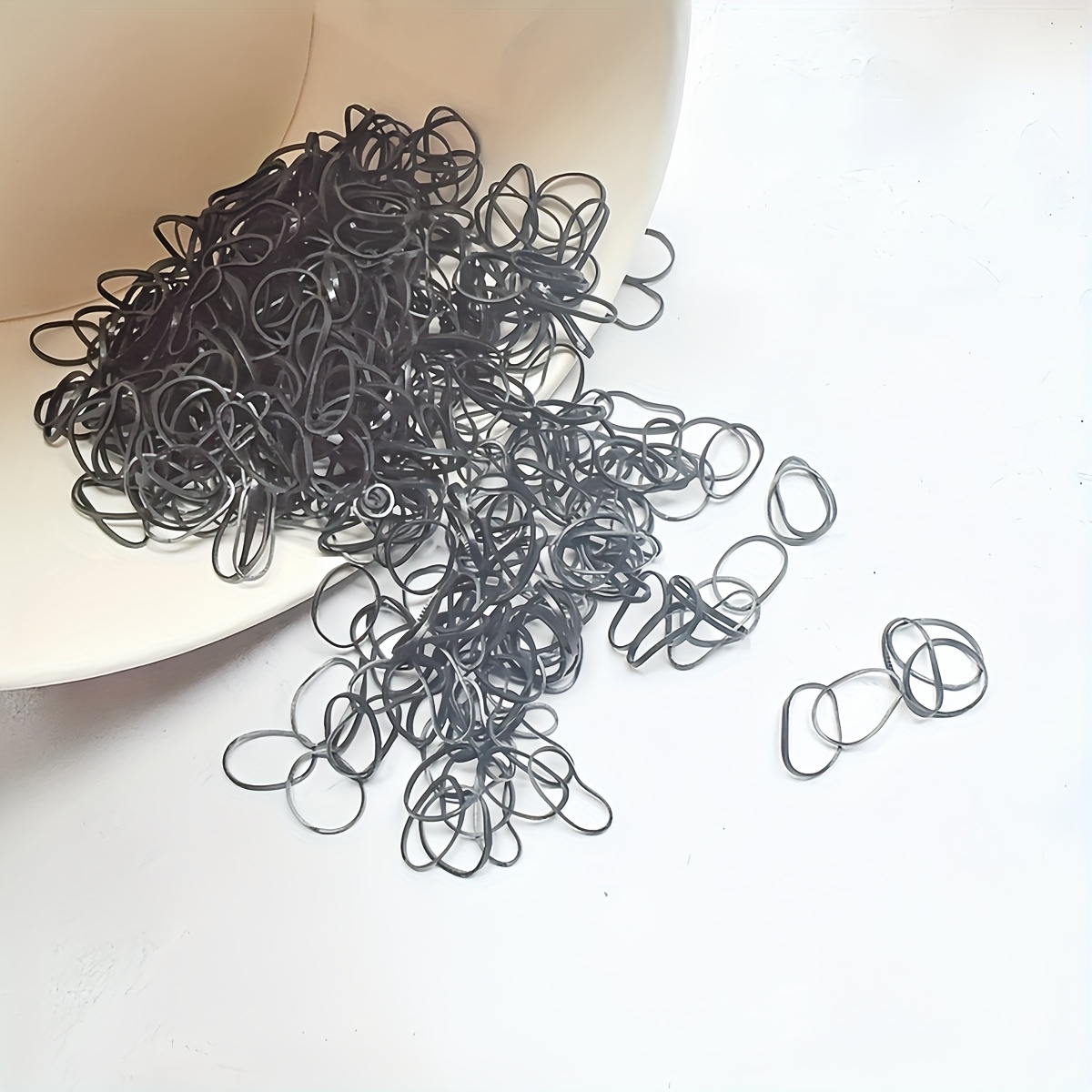 5er Set Mini-Haargummis Für Mädchen – Dünne Zopfgummis Für Kleine Frisuren