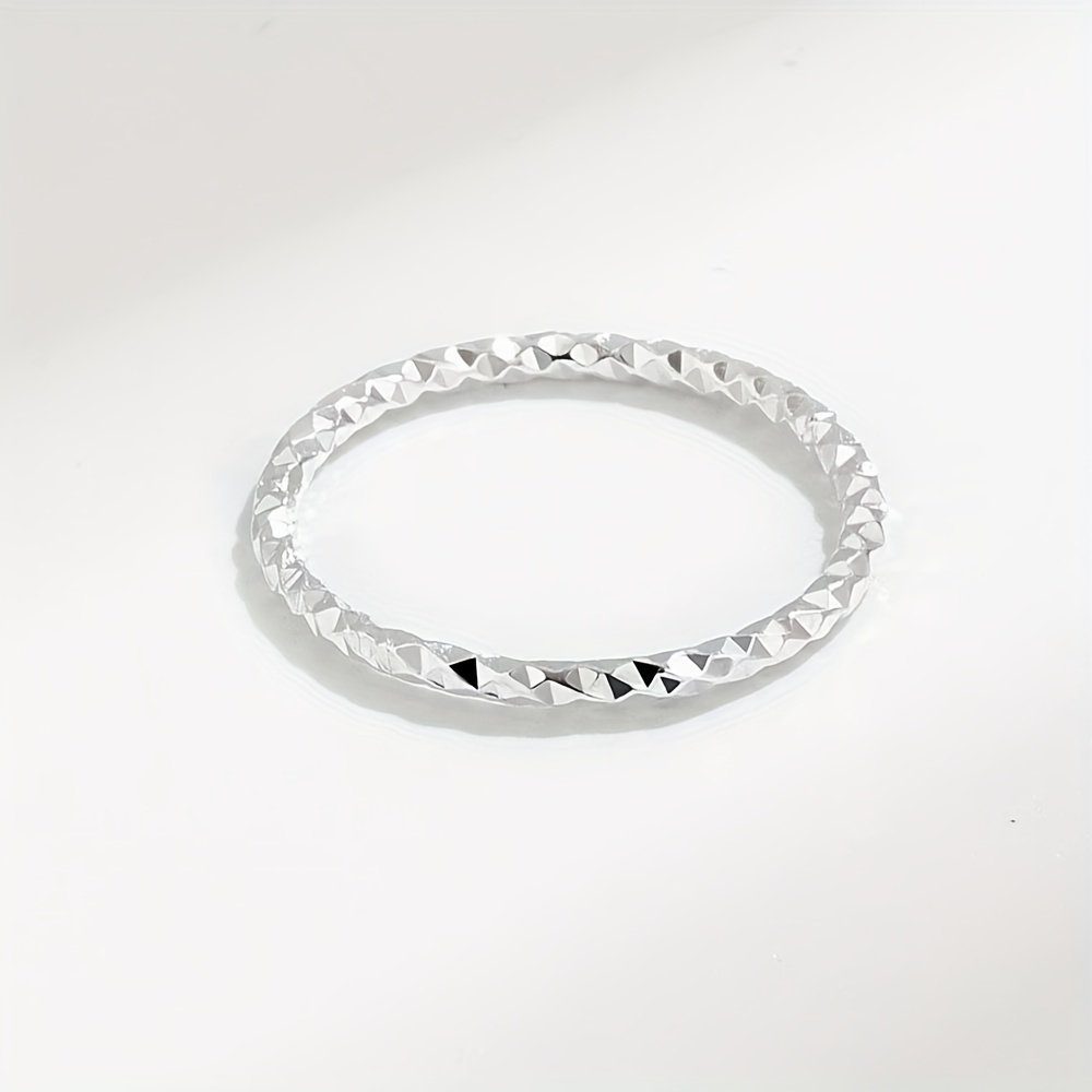S925 Pure Silvery Party Ring