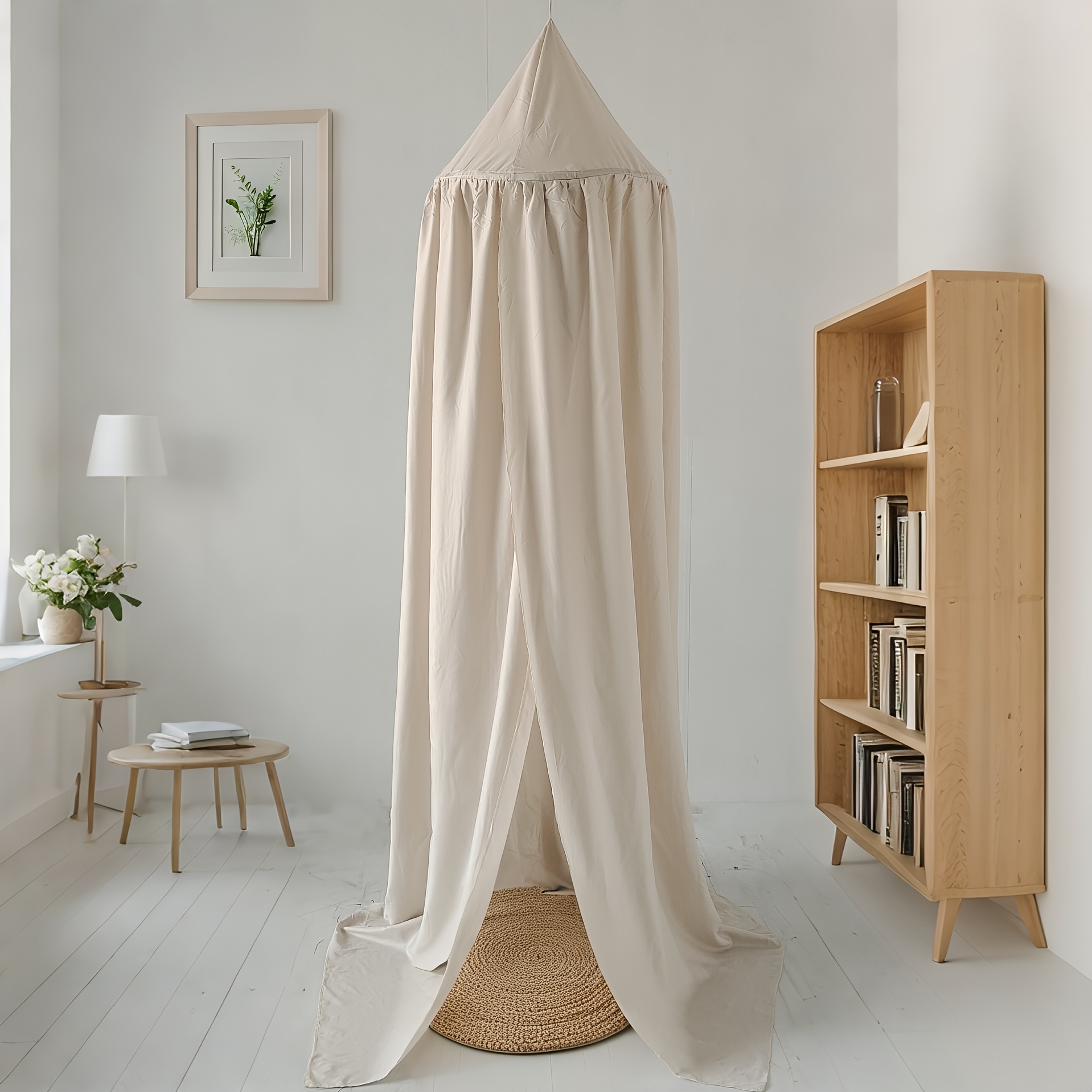 1pc Bed Canopy, Net Bedding Accessories For Bedroom Dorm Room