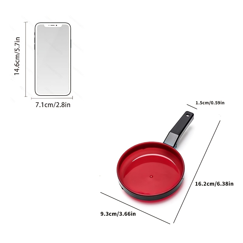 Rode mini-keuken speelgoedset