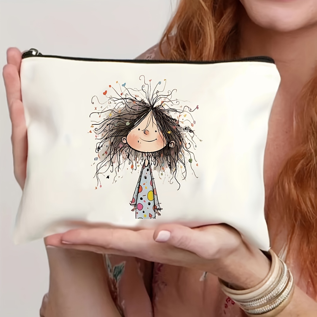Chic Cosmetic Pouch - Durable Travel Makeup Organizer, Stylish Teacher Appreciation Gift