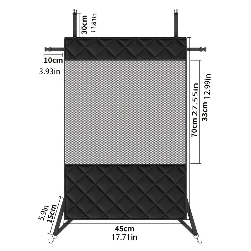 TEMU Filet de barrière pour animaux de compagnie pour activités de , protection de sécurité pour chiens en voiture, filet de protection de sécurité