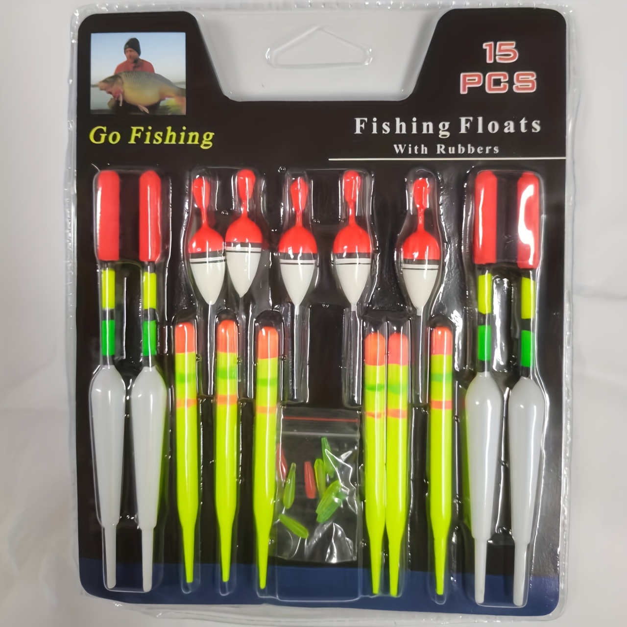 TEMU A Collection Of Fishing Lure Indicators: Slip Bobbers Suitable For , Trout, Salmon, And More - Ideal For Saltwater And Freshwater Fishing, Without Battery