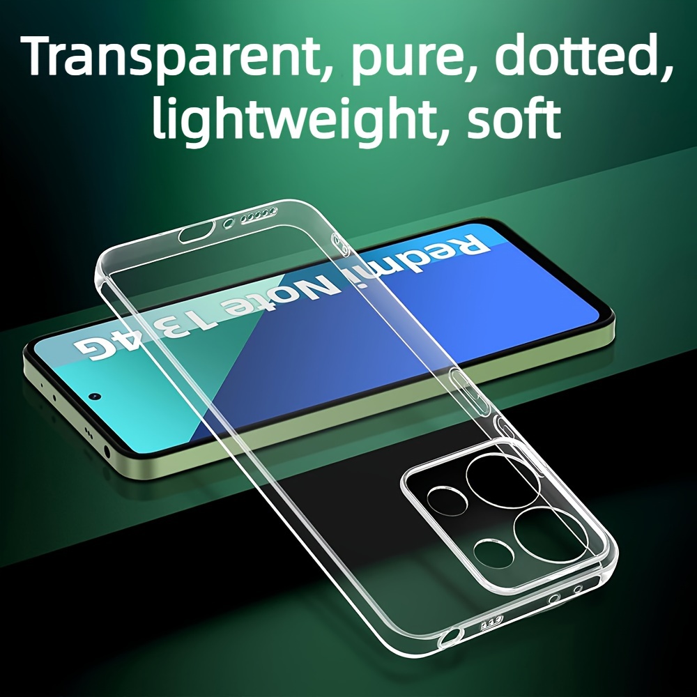 

Lightweight Phone Case Suitable For Xiaomi /4g/5g/13 Pro/13 Pro+/note 12/12 Pro/12s/12 Pro Plus Soft Tpu Transparent Phone Case