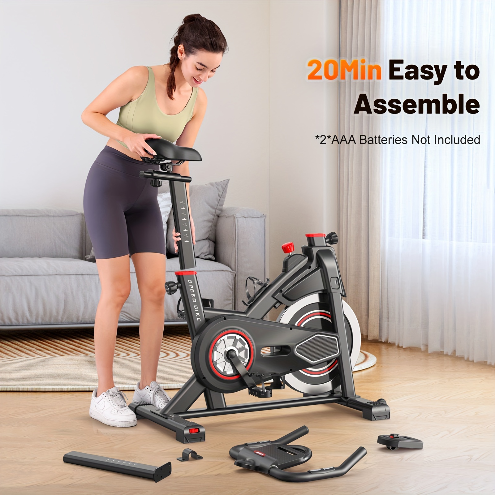 exercise bike lcd display indoor cycling bike stationary Temu