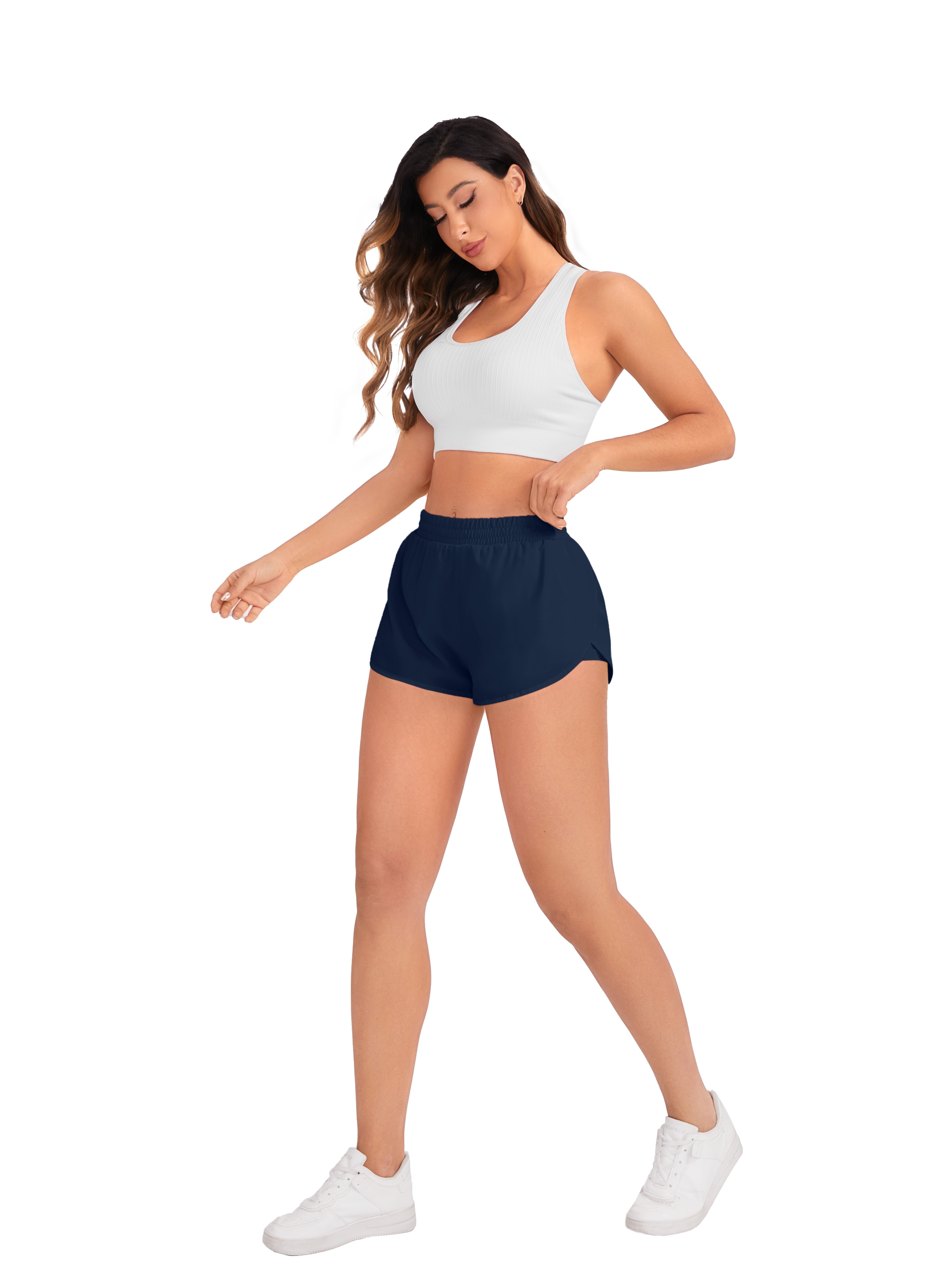 shorts de yoga athlétiques décontractés pour femmes Détails du produit 9