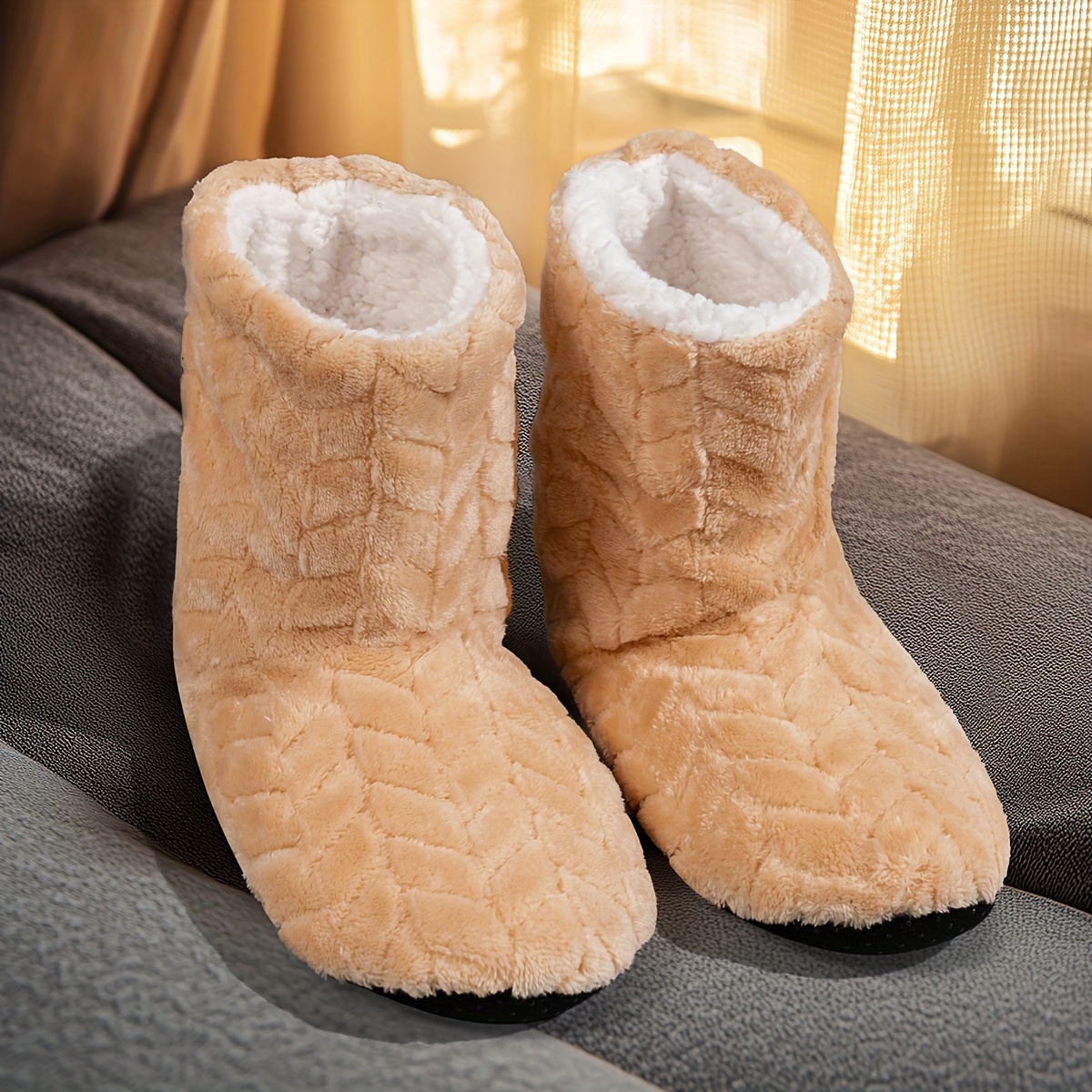 Mens Slippers Japanese Winter Slippers 2-Pack,Couple Models New