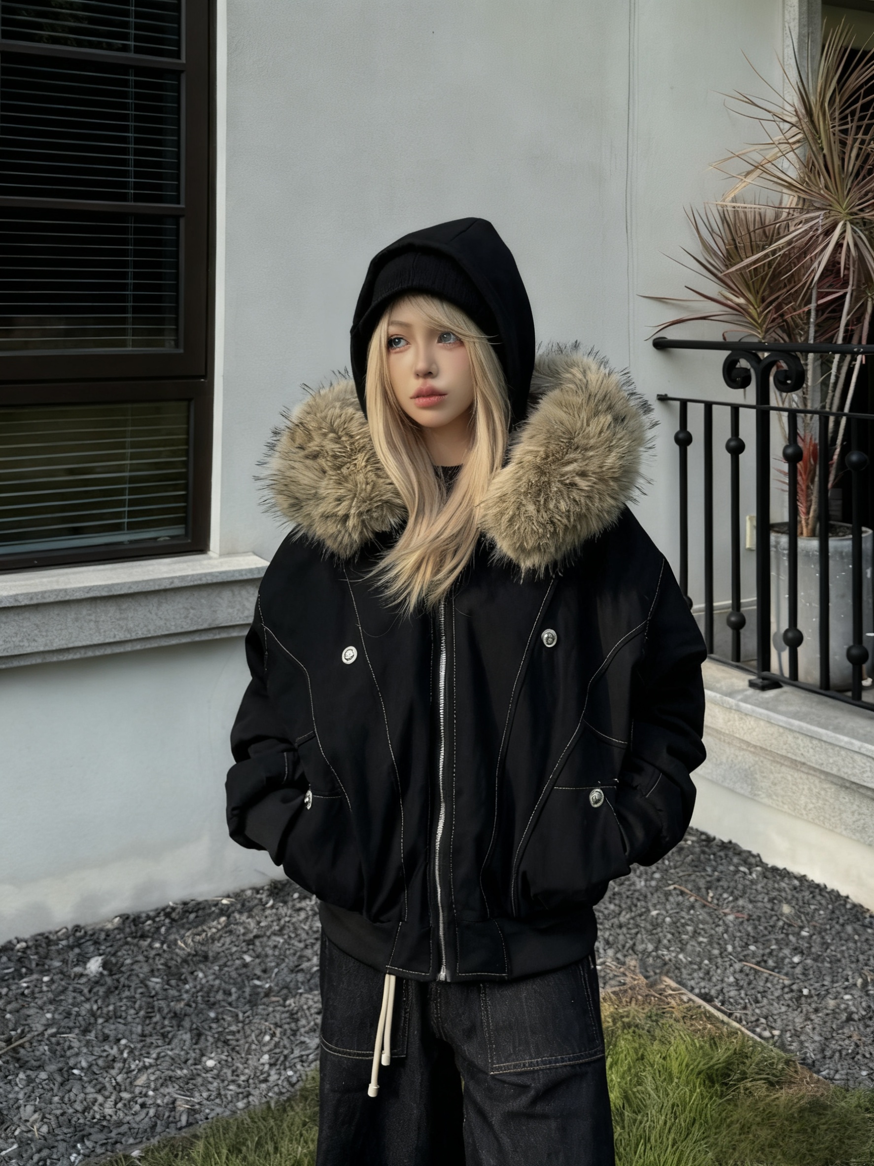 y2k jacket sold on Temu Japan