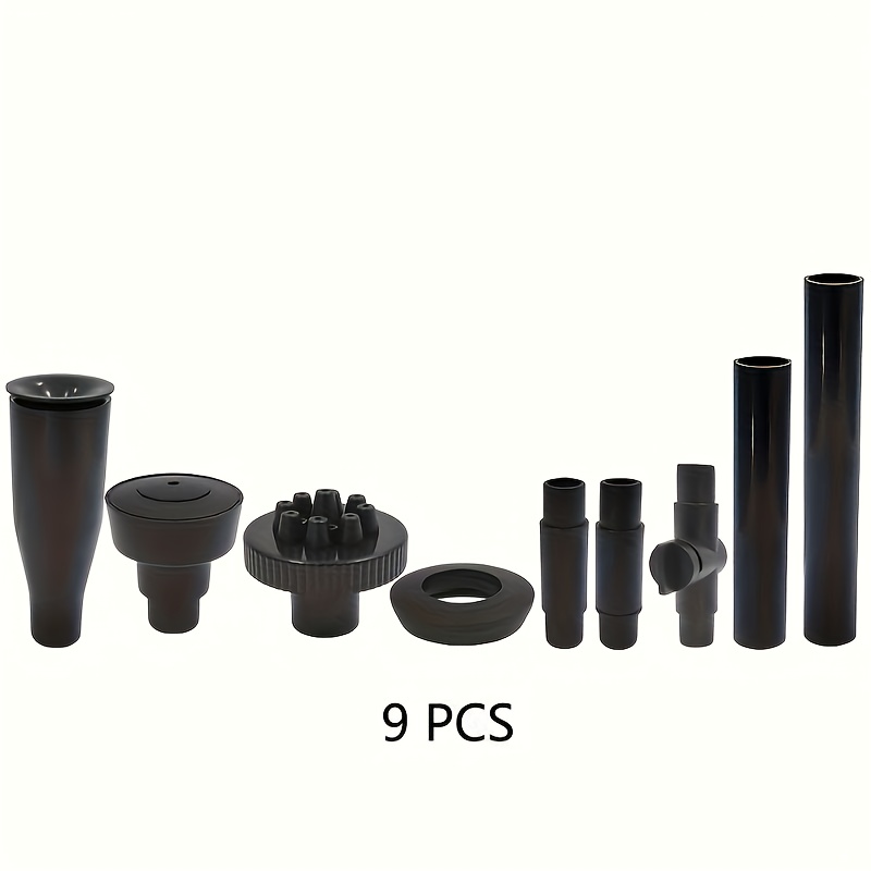 Image of 1pc Plastic Fountain Nozzle Set With Adjustable Spray Patterns For Garden Landscaping, Fish Tank, Oxygenation Wave Maker, Pond Mini Fountain, Submersible Pump Landscape Fountain Heads