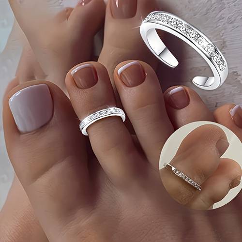 1pc elegant and fashionable beach ring adjustable opening